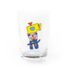 MNLOPのロエル君4歳（color） Water Glass :front