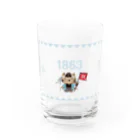 U-kichi STOREの新選組としにゃん！ Water Glass :front