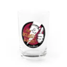 Rockabilly_Mのビリー諸川JUST ROCKABILLY ALL MY LIFE Water Glass :front