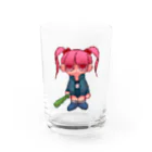 夢現ダンジョングッズ売場のアイちゃん Water Glass :front