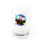 ちゃらりんこＳＨＯＰ🤟とっしーたいちょーofficialのちゃらりんこグラス(team toshibo) Water Glass :front