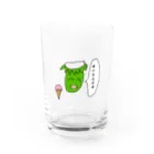 闘技場の仲間たち公式アカウントのカッパのマーくん Water Glass :front