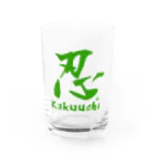 　（GNSブランド）nani72.com　GREENS　なになにアザラシ　忍ショップの忍アザラシ Water Glass :front