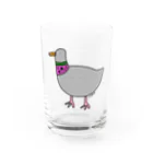 INGRIDのハトさん🐦🐦🐦 Water Glass :front
