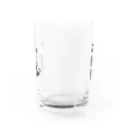 Bopomofoの台湾パンダ Water Glass :front