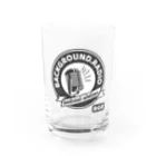Background.radioのロゴ Water Glass :front
