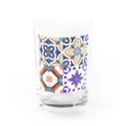 𝙈𝙊𝙈𝙊'𝙨 𝙎𝙝𝙤𝙥のレトロなタイル 06 Water Glass :front