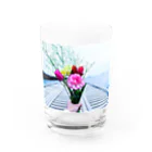 K-sampoのガラスの花束（グラス） Water Glass :front