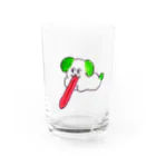 うめぼしやさんのわんわん。 Water Glass :front