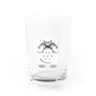 イラスト MONYAAT のYETIisyeahのいないいないばぁ Water Glass :front