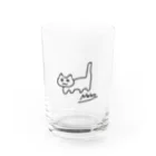 ねこ先生のねこ（Neko）その2 Water Glass :front