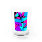 あっかの三角あつめ Water Glass :front