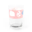 プリティしりのイースターけだまちゃん Water Glass :front