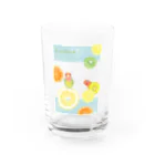 小桜森のラブバとフルーツ Water Glass :front