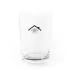 Stop Brainのstay home,stay folk Water Glass :front