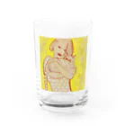 _F_U_T_A_N_J_I_の猫と少女 Water Glass :front