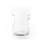 chippokeの白柴・前後 Water Glass :front