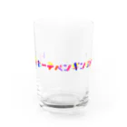 ゆるん屋。のドンキホーテペンギンのテーマ Water Glass :front