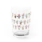 azure designの電球キャラ大集合♪ Water Glass :front