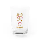 mayukiの栗毛ちゃん Water Glass :front