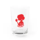 スパカリショップの白雪姫シルエットグッズ Water Glass :front