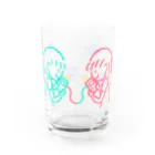 さぎょべあのトモダチとゲーム Water Glass :front