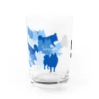 ケパ家のスキッパーキのカモフラグラス Water Glass :front