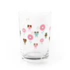 カレ　ミニョン　carre mignonのhana Water Glass :front