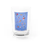 世界の絵画アートグッズのワシリー・カンディンスキー 《空の青》 Water Glass :front