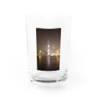 月華の夜上海 Water Glass :front