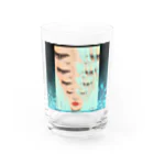 Ｍ✧Ｌｏｖｅｌｏ（エム・ラヴロ）の赤いくちびる💋 Water Glass :front