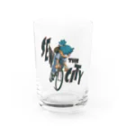 nidan-illustrationの"SEW the CITY" Water Glass :front