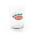 Basketball DinerのBasketball Diner ロゴ Water Glass :front