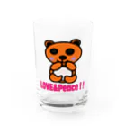 加藤未央のmio's bear series Water Glass :front