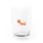 酔ひ寿司鯨骨生物群集店のウミスシのサーモン Water Glass :front