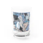 精神ふあんての生命力のごみ Water Glass :front