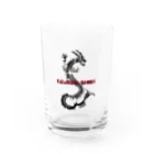 Dragon SHOPのDragon SHOPロゴ Water Glass :front