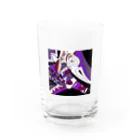 川沿い豆工房 出張所のメラもや Water Glass :front