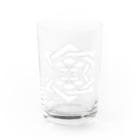 RMk→D (アールエムケード)の桔梗紋 白 Water Glass :front
