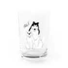 R&S  DOGのR&S dog  Water Glass :front