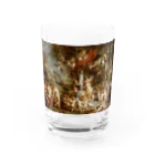 世界の絵画アートグッズのピーテル・パウル・ルーベンス 《ヴィーナスの饗宴》 Water Glass :front