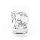 ガスかんダイナマイトのインドゾウ Water Glass :front