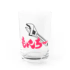 衝動的意匠物品店　「兄貴」のもんちー Water Glass :front