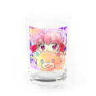 KANARIAのはなくまちゃんと夢見る女の子 Water Glass :front