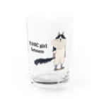 MichellemadeのSONIC girl SETSUCO Water Glass :front