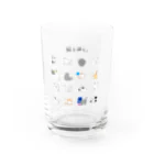 sol-fa0914の猫を描く。 Water Glass :front