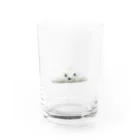 うえの屋のはんぺん白太郎 Water Glass :front