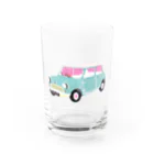 Miki_after_partyのminiのcar Water Glass :front