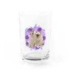 sasa9"のうちの子グッズ Water Glass :front