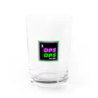 𝐃𝐞𝐩𝐫𝐞𝐬𝐬𝐢𝐨𝐧のORIGIN Logo "Neon" Water Glass :front